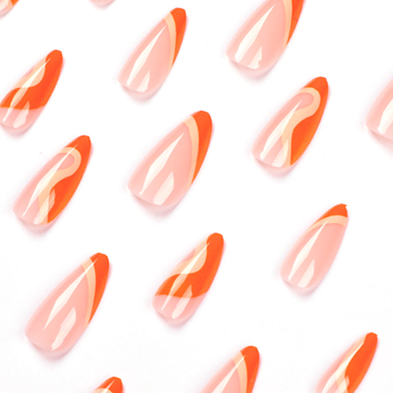 Artful Stiletto Press-On Nails Kalsten