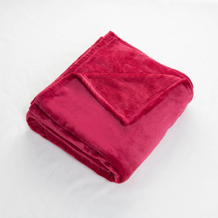 Women especially cozy and warming plush blanket Kalsten