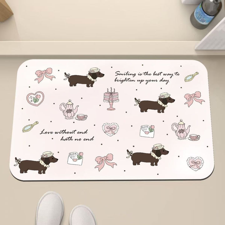 Playful Cat-Themed Anti-Fatigue Mat