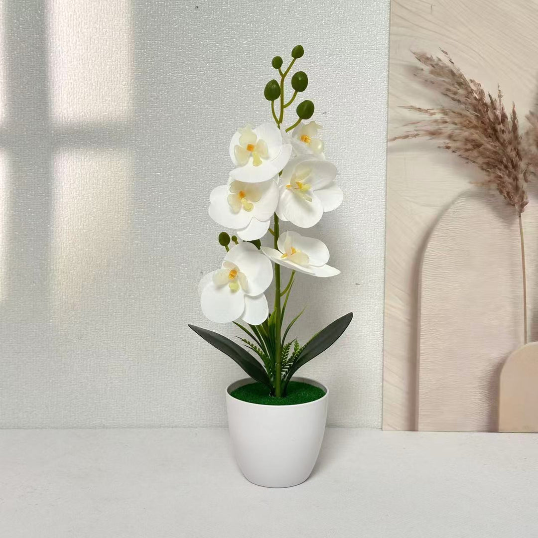 Elegant Artificial Orchid Plant for Home Decor