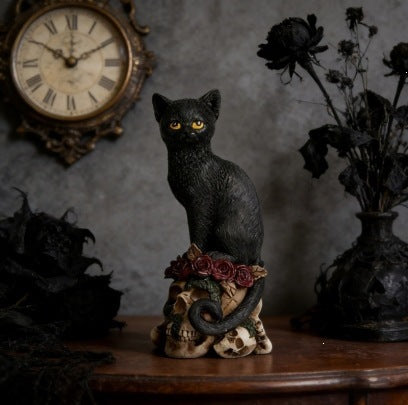 Decorative Black Cat Figurine Kalsten