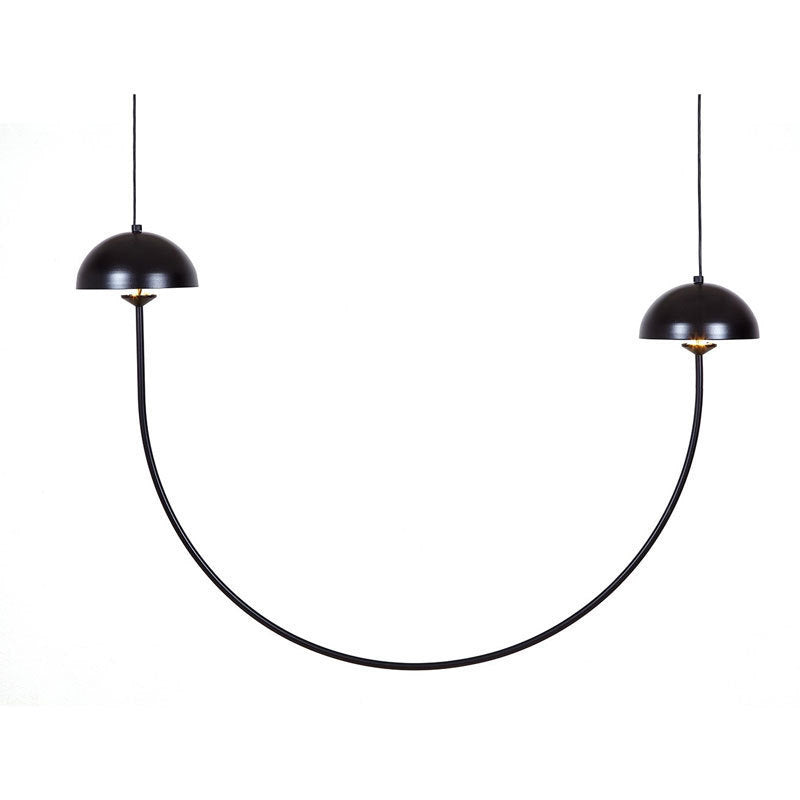 Modern Curved Pendant Light
