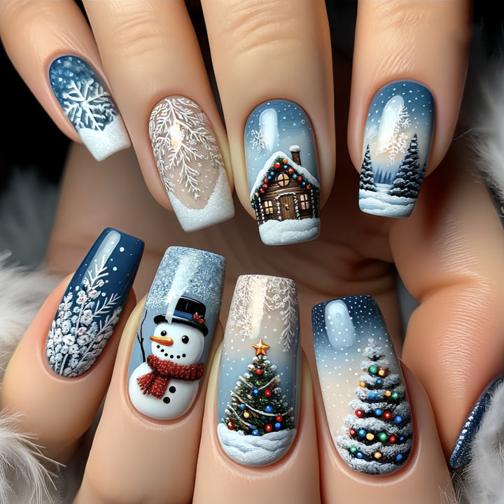Festive Holiday Nail Art Kit Kalsten