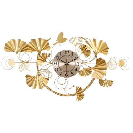 Decorative Wall Clock with Floral Design Kalsten