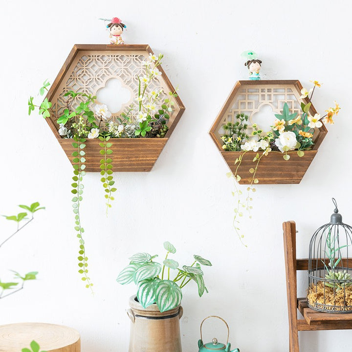 Wall decoration with glass holder Kalsten