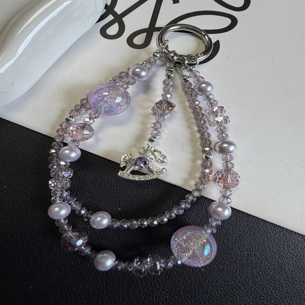 Elegant Beaded Keychain Holder Kalsten 1790135561