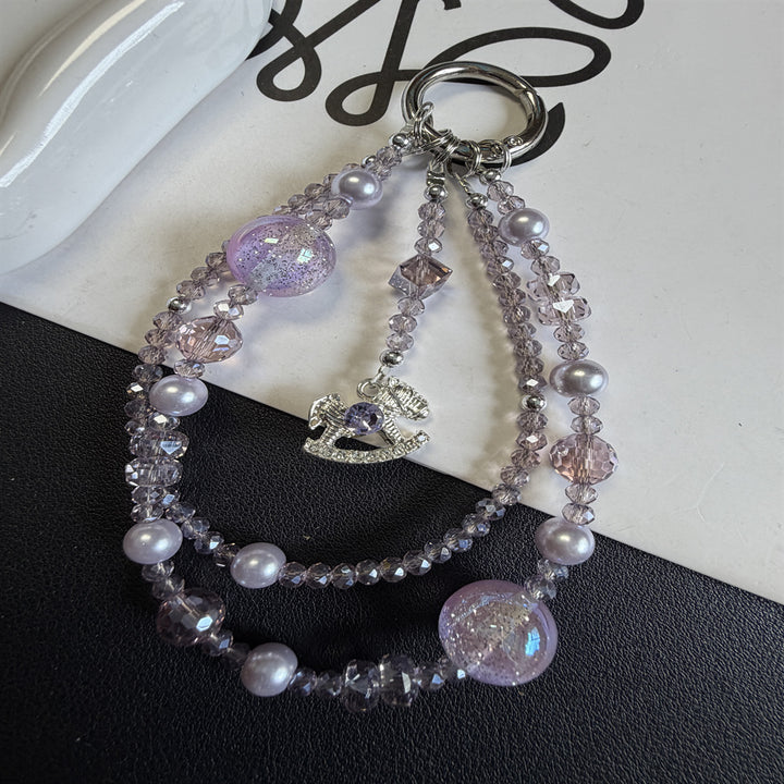 Elegant Beaded Keychain Holder Kalsten 1790135561