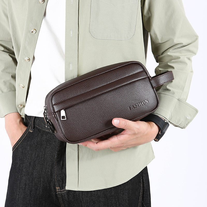 Premium Leather Toiletry Bag Kalsten