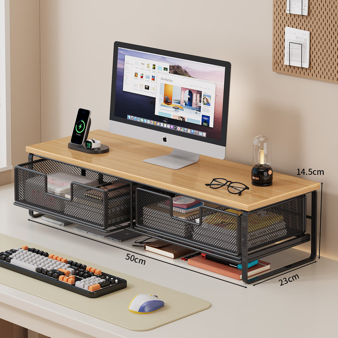 Multi-Functional Wire Mesh Desktop Organizer Kalsten