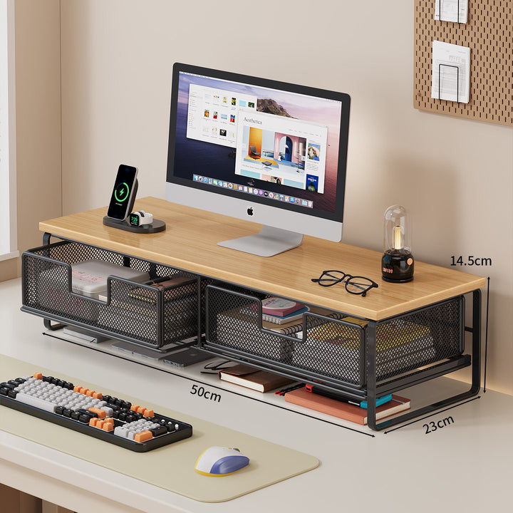 Multi-Functional Wire Mesh Desktop Organizer Kalsten