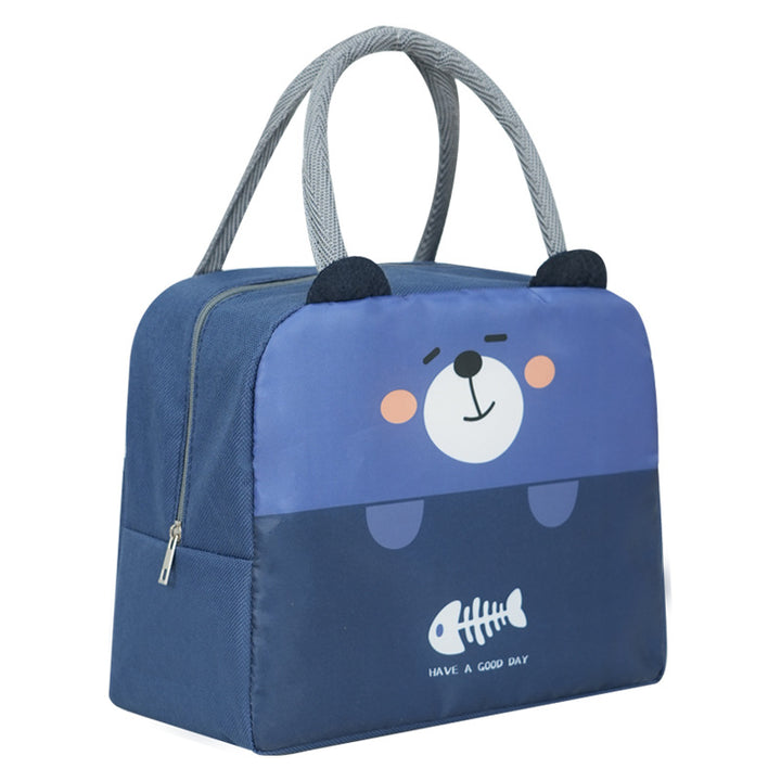 Cartoon Dog-Themed Lunch Bag Kalsten