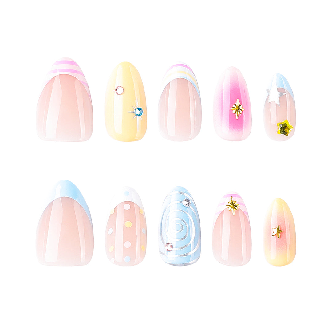 Artful Nail Art with Colorful Designs Kalsten
