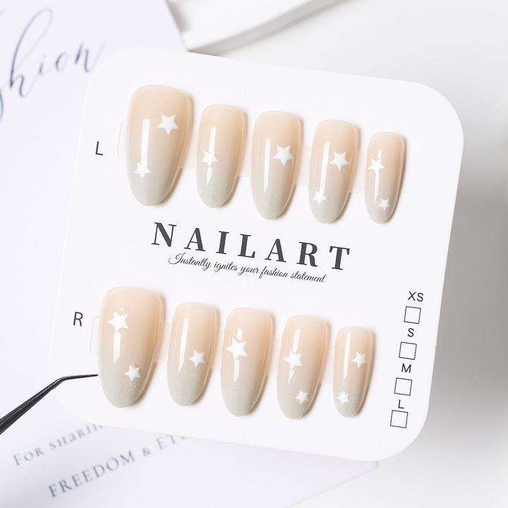Decorative 3D Butterfly Press-On Nails Kalsten