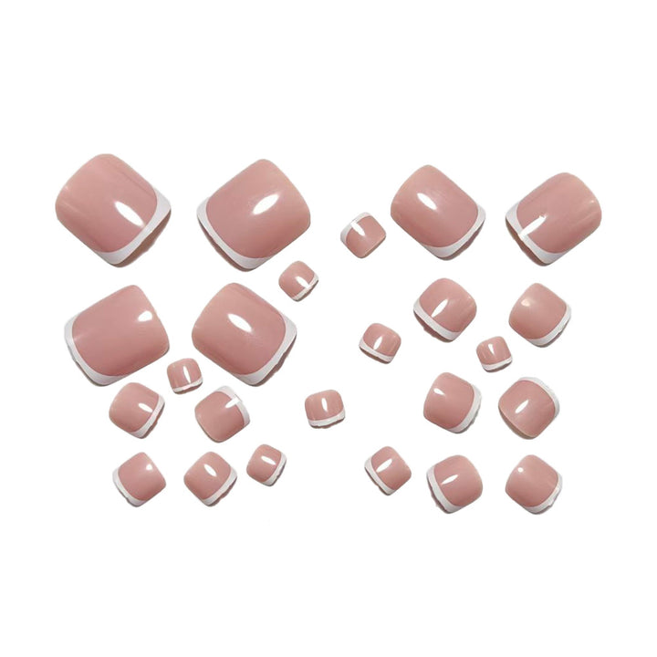 Nail art with elegant French style Kalsten