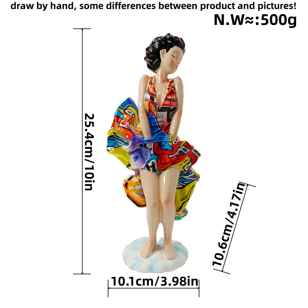 Artistic figure with beach design Kalsten