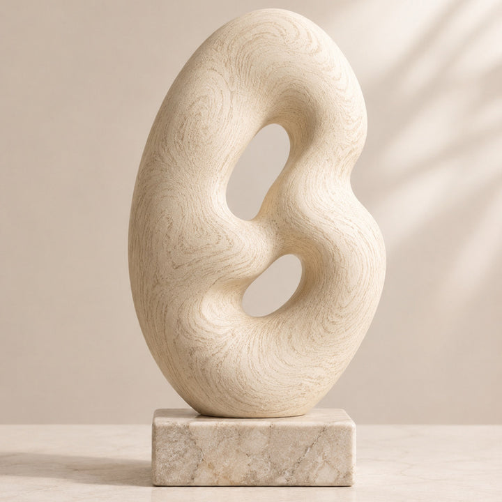 Abstract Decorative Stone Sculpture