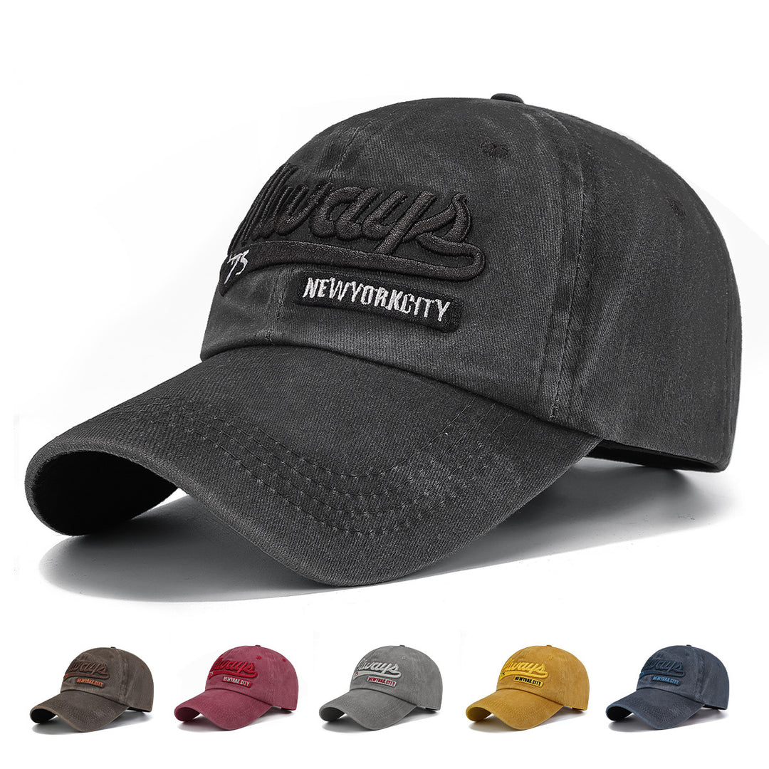 Women's Embroidered Cotton Baseball Cap Kalsten
