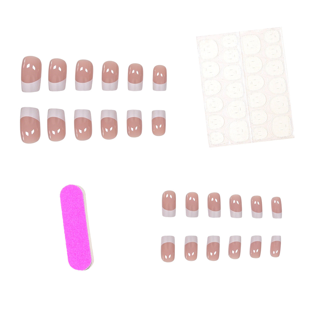 French Tip Nail Art Enhancements Kalsten