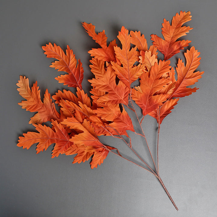 Decorative Faux Leaf Stem for Home Display