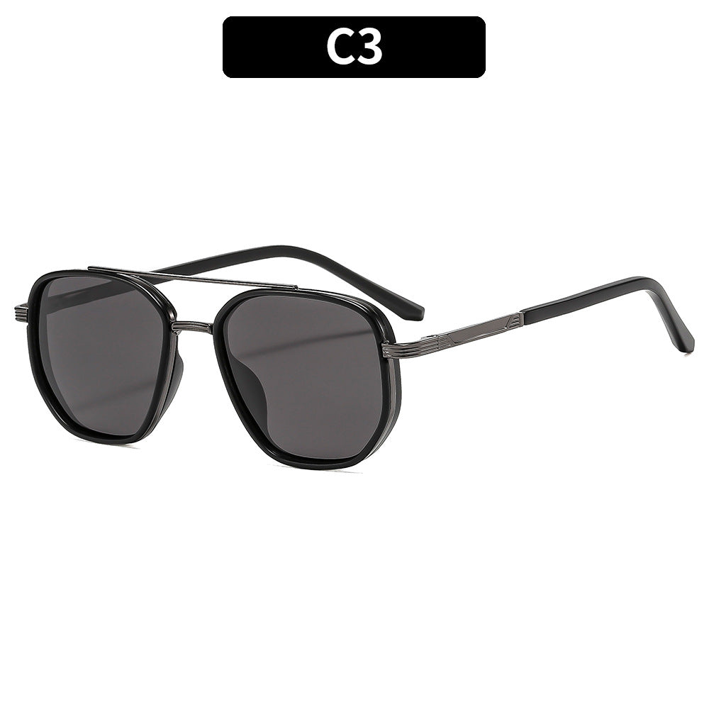 Geometric Oversized Sunglasses