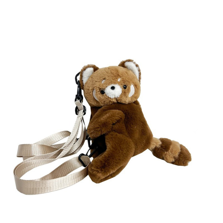 Plush Animal-Shaped Backpack