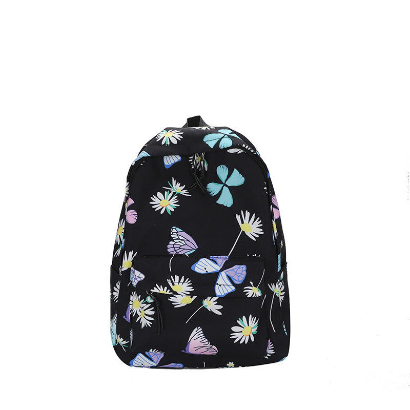 Floral Patterned Everyday Backpack Kalsten