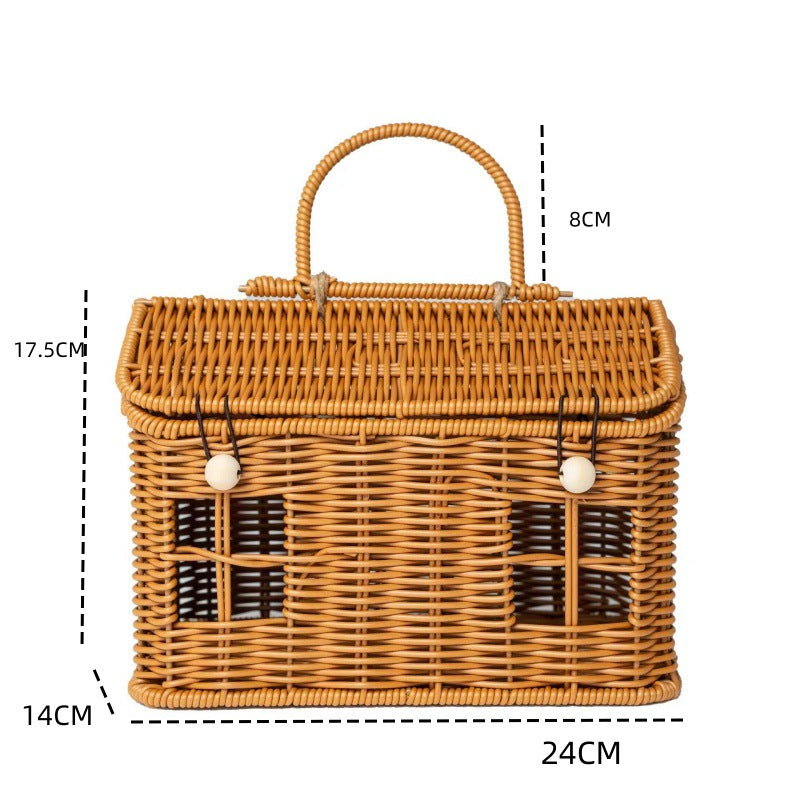 Handcrafted Wicker Picnic Basket Kalsten