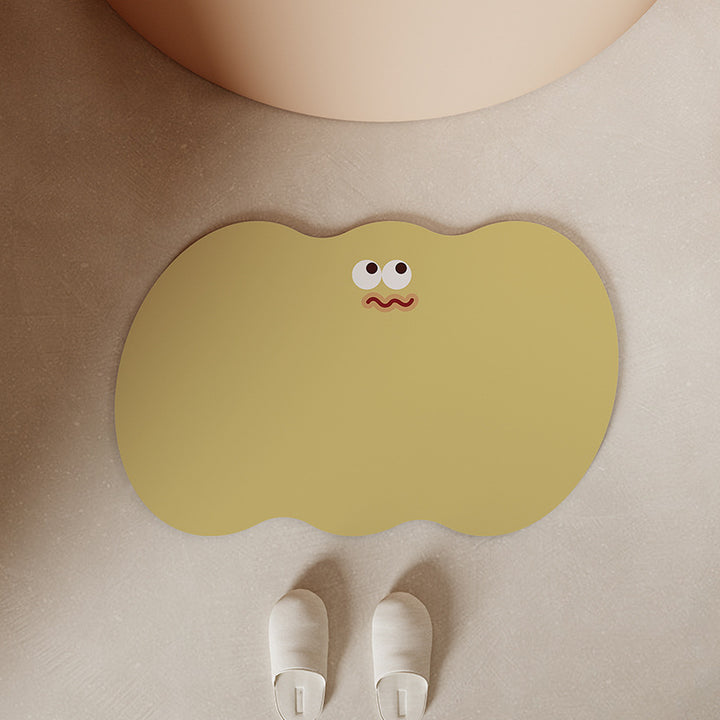 Fun-Shaped Bathroom Mat Kalsten