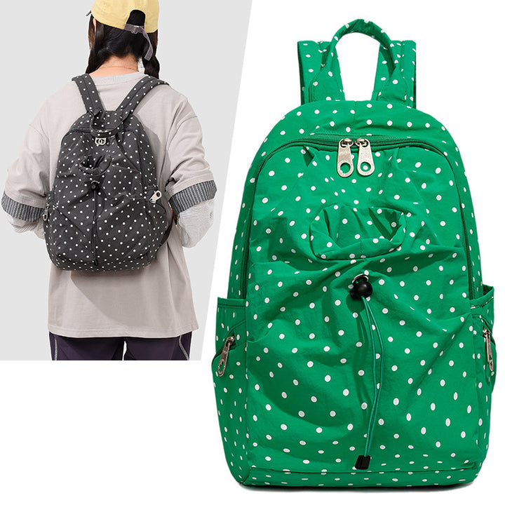 Polka Dot Design Backpack Kalsten