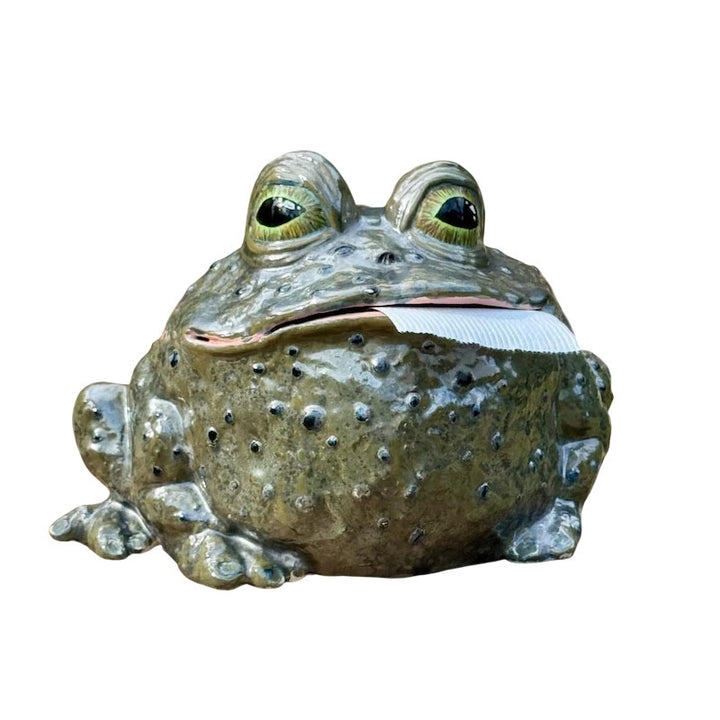 Decorative frog figure with toothbrush holder Kalsten