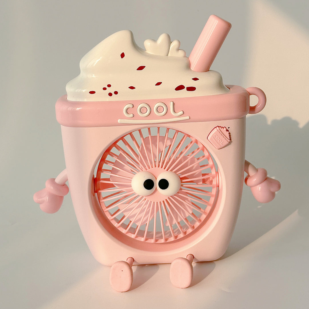 Women Portable Mini Fan with Cute Dessert Design Kalsten
