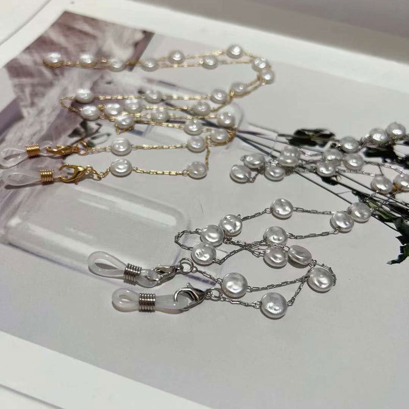 Elegant Pearl-Linked Eyewear Chain Kalsten 1786692184