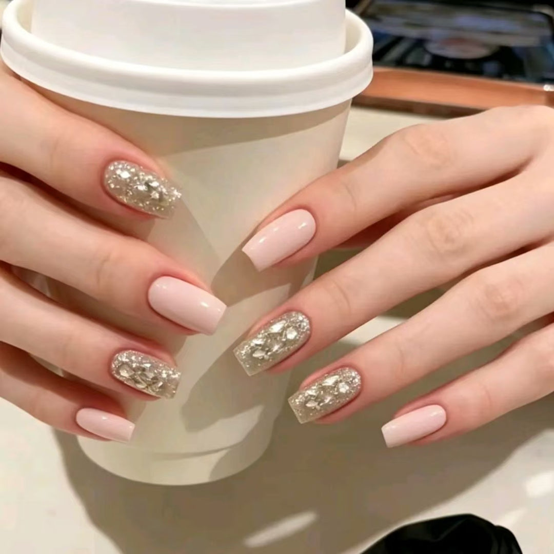 Glamorous Acrylic Nail Art Extensions