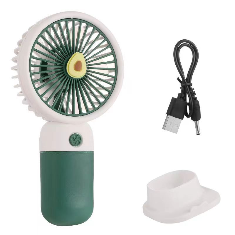 Women's portable USB fan with adjustable tilt angle Kalsten
