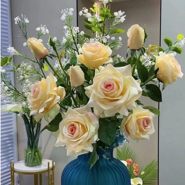 Lifelike Rose Floral Arrangement