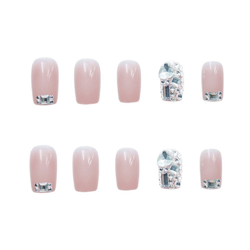 Decorative Rhinestone Press-On Nails 1790727083