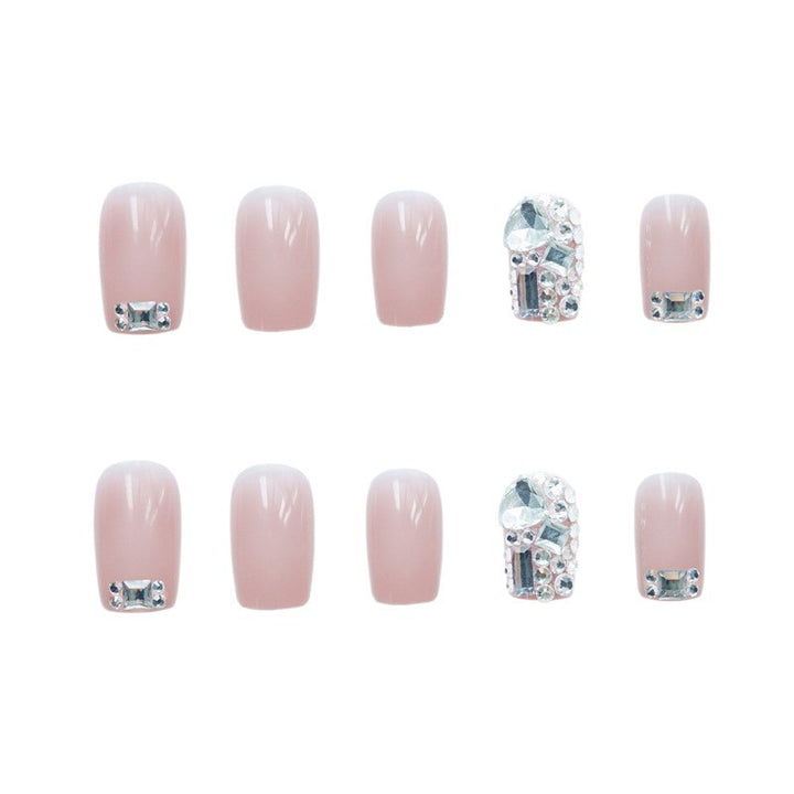 Decorative Rhinestone Press-On Nails 1790727083