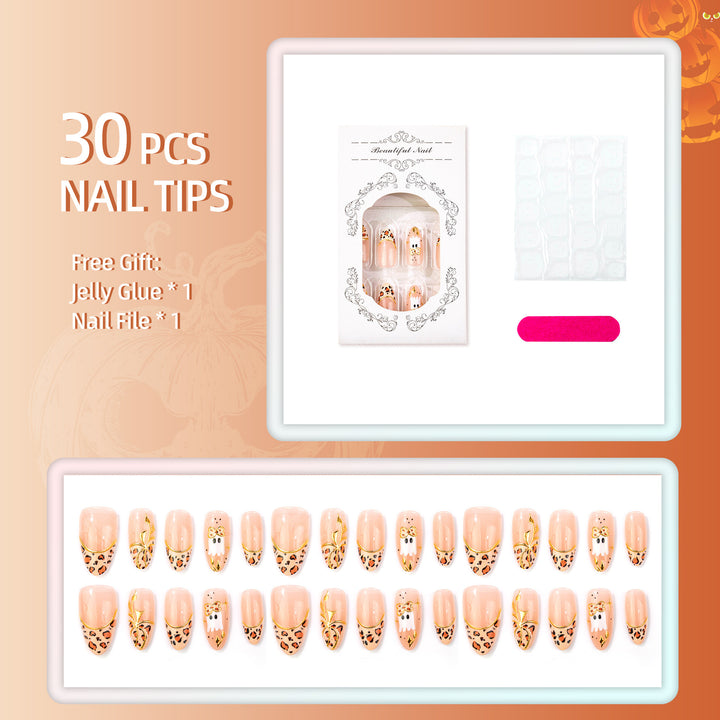 Artistic Press-On Nail Set