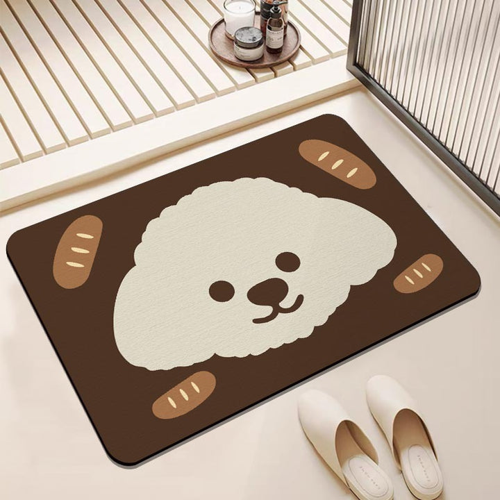 Cute Animal-Themed Floor Mat