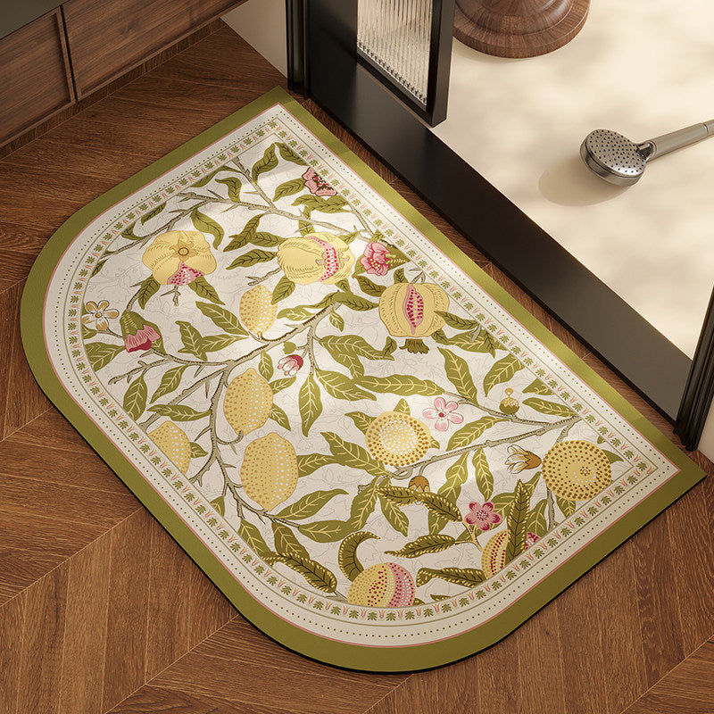 Decorative Floral Area Rug