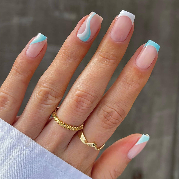 Creative Acrylic Nails with Elegant Pastel Designs Kalsten