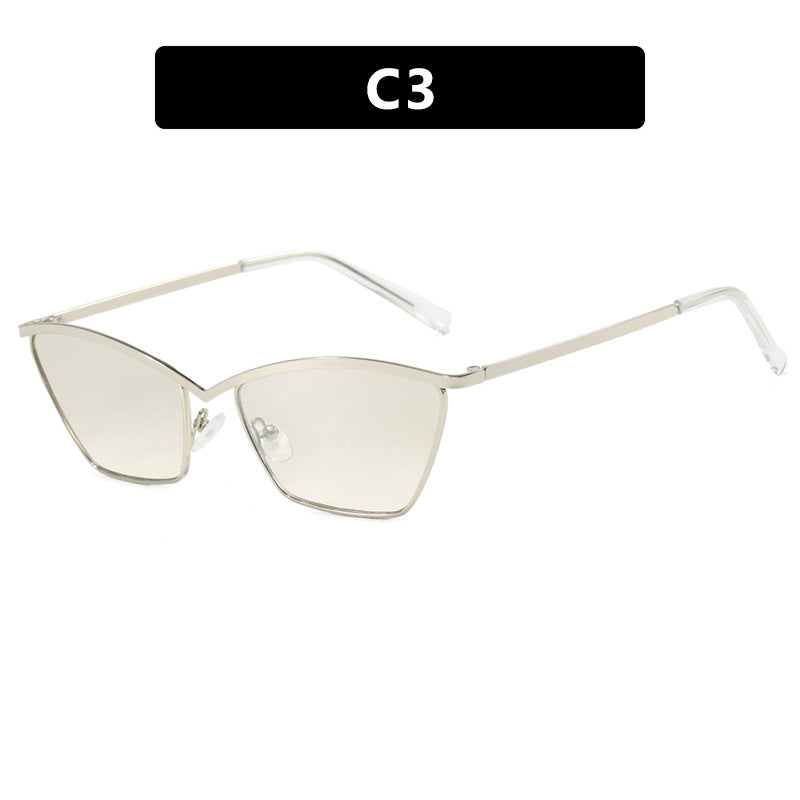 Ladies Cat-Eye Sunglasses with stylish metal frame and UV protection Kalsten