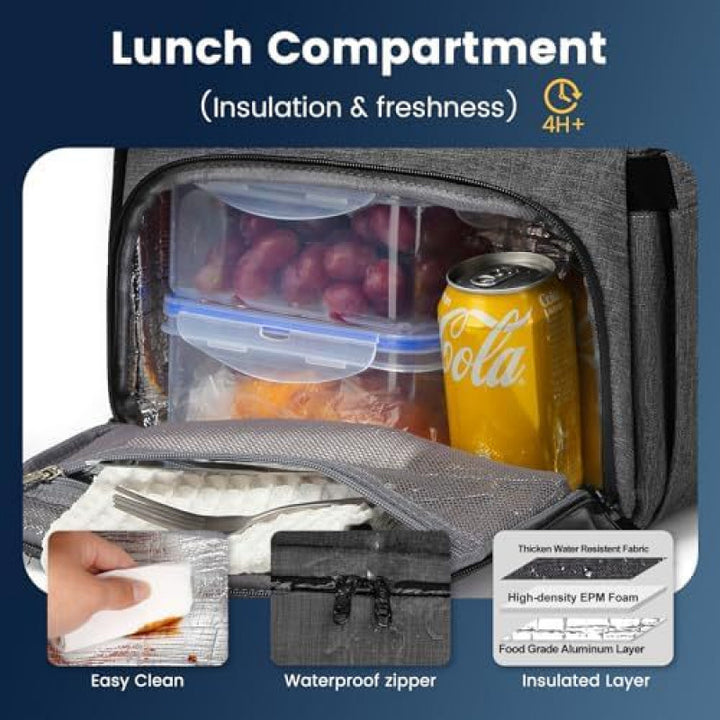 Multi-functional backpack with laptop compartment Kalsten