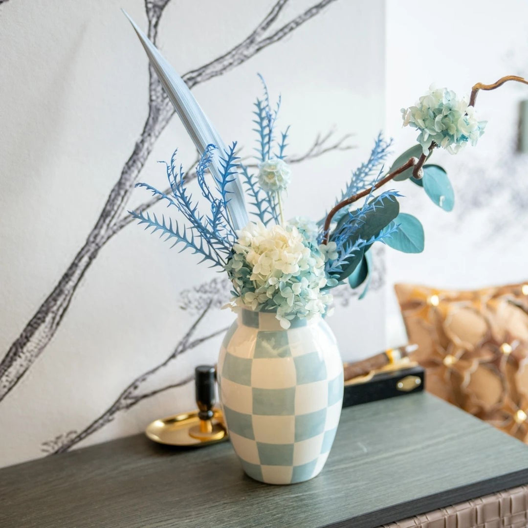 Decorative Floral Arrangement with Handles