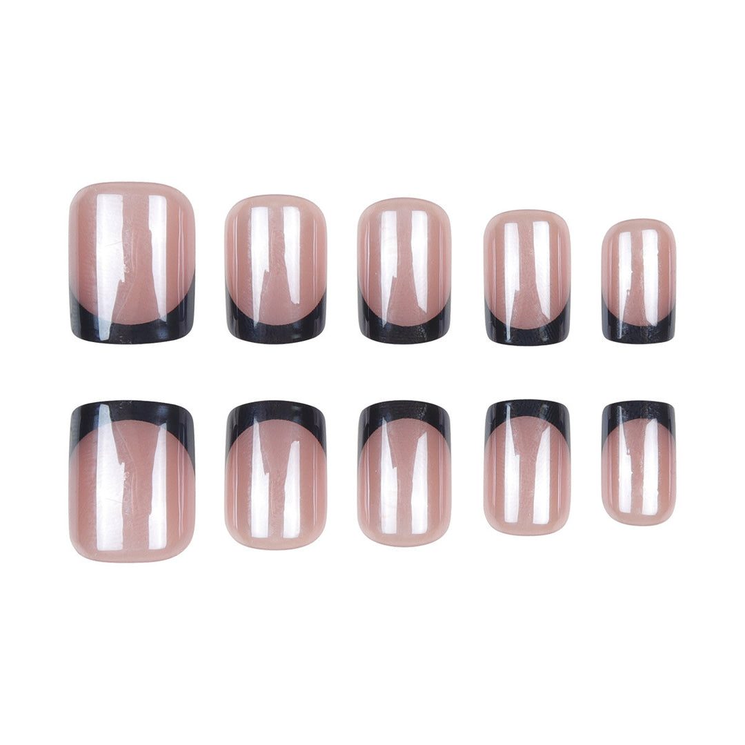 Elegant French Tip Press-On Nails Kalsten 1789085963