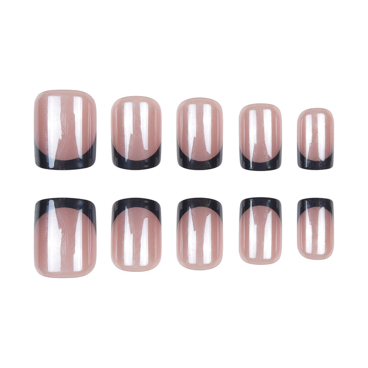 Elegant French Tip Press-On Nails Kalsten 1789085963