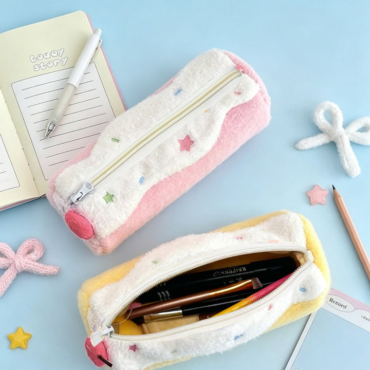 Plush Dessert-Themed Pencil Case Kalsten