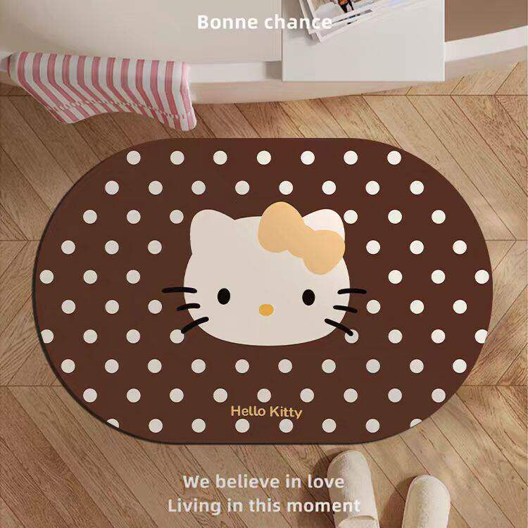 Cute Cartoon Rabbit Themed Area Rug