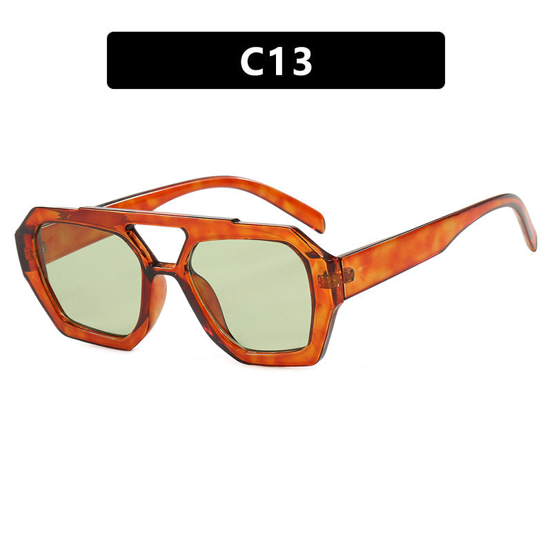 Women's oversized sunglasses in striking, octagonal design Kalsten