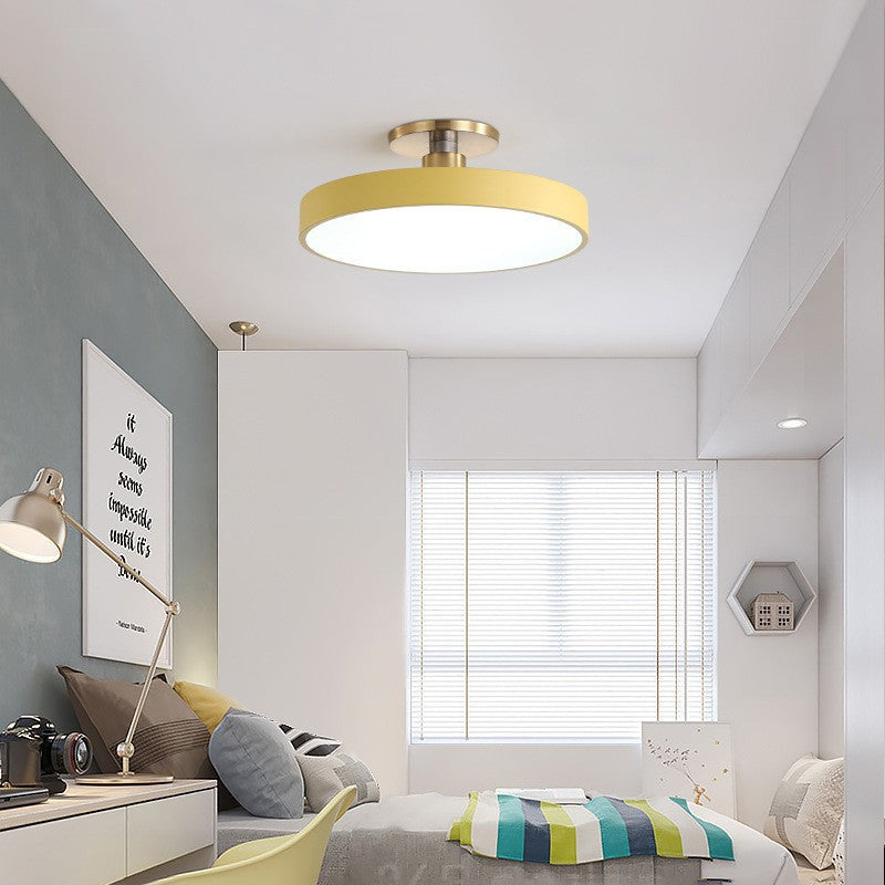 Modern Round Flush Mount Light